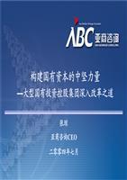構(gòu)建國有資本的中堅力量 大型國有投資控股集團深入改革之道